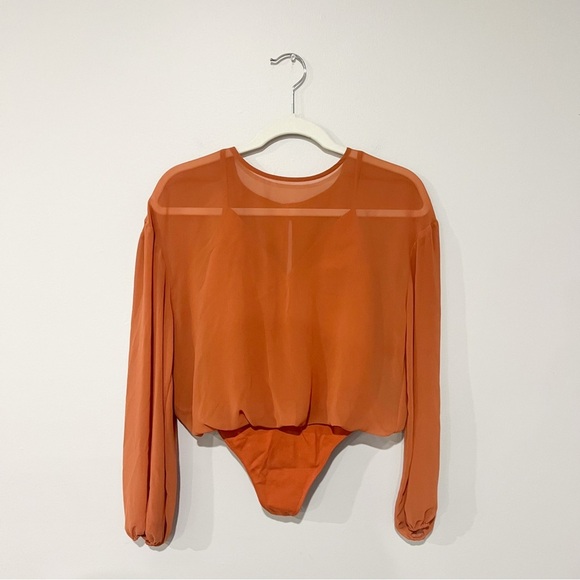 Aritzia Wilfred Talmont Bodysuit Blouse - Picture 1 of 9